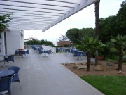 Hotel Alga: Terrasse